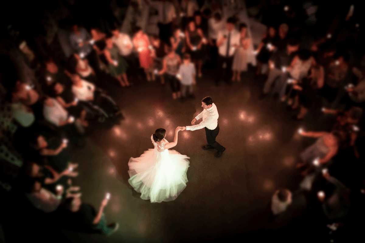 DJ Hochzeit Brautpaar tanzt