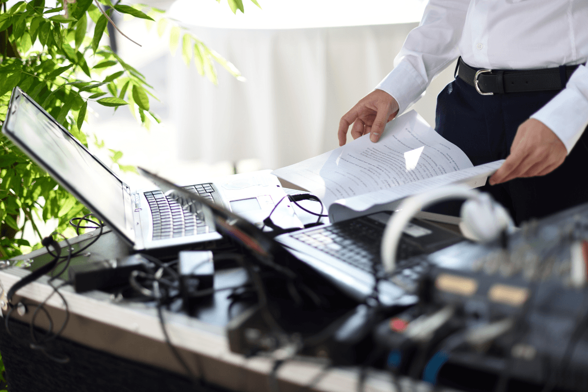DJ Hochzeit Equipment